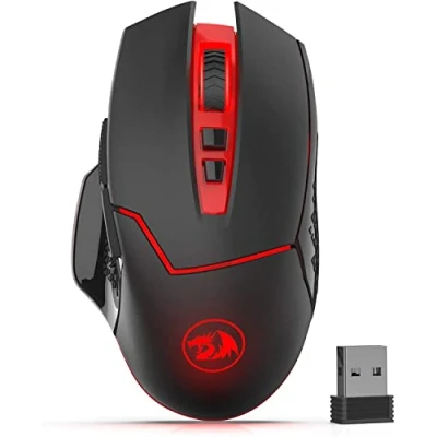 Image de Redragon Souris de Jeu sans Fil Mirage 8 Touches 4800DPI Noir RED M690
