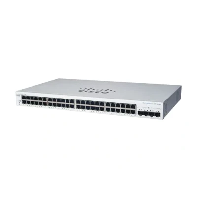 Image de Cisco Commutateur Intelligent Business CBS220 48FP 4X 48 Ports GE PoE complète SFP+ 4 x 10G Garantie matérielle limitée de 3 ans (CBS220 EU)