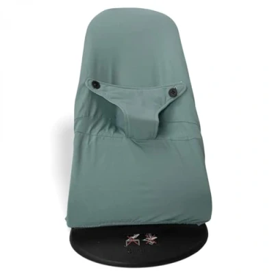 Image de Housse en Coton hypoallergénique, hyperdoux et Respirant pour hamac BabyBjörn® Balance, Soft Bliss (Basic Aigue Marine)