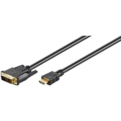 Image de Goobay MMK 630 500 G 5.0m (HDMI DVI) 5 m DVI D Neuf