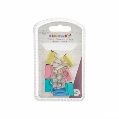 Image de Pinces Clip PINCELLO Multicolore 24 unités Dimensions 15x24,5x12 cm Qualité au meilleur prix