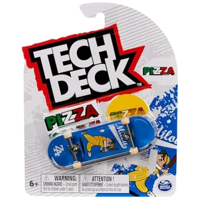 Image de TECH DECK Finger skate PACK 1 Authentique 96 mm A Personnaliser Avec Autocollants Mini doigt Jouet Enfant 6 Ans et + Modèle Aléatoire