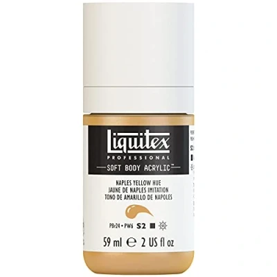 Image de Liquitex Professional Acrylique Soft Body 59ml Jaune Naples Imit