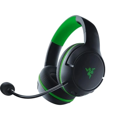 Image de Razer Kaira Casque Gaming sans Fil pour Xbox Series X (Haut parleurs Triforce de 50mm, Microphone Cardioïde HyperClear, Xbox, Windows Sonic) Noir Vert