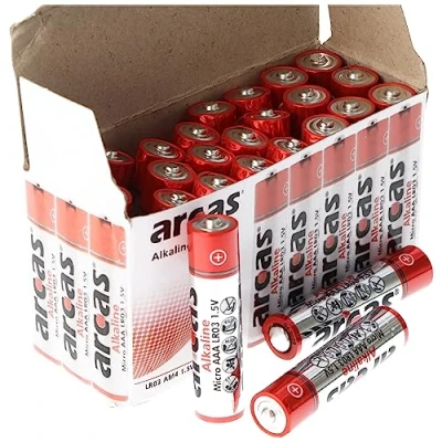 Image de Arcas LR03 Pile LR3 (AAA) alcaline(s) 1.5 V 24 pc(s)