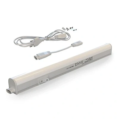 Image de BRILONER LED Réglette sous meuble de rangement éclairage cuisine fonctionnel Blanc 31,3 cm