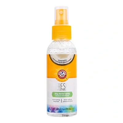 Image de Spray Dentaire fraîcheur noix de coco et menthe Arm &amp; Hammer Réduit la Plaque le Tartre, Aucun brossage requis, Facile à Utiliser, Pour une Haleine Fraîche des Dents Propres, 118ml