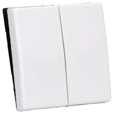 Image de Jung simple Insert Bouton poussoir blanc alpin AS591 5WW