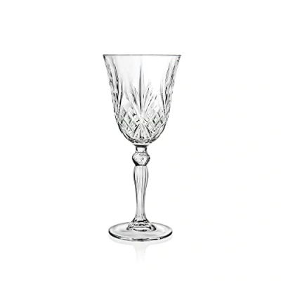 Image de RCR Melodia Verres à Pied Eau, CL 27, Verre, Transparent, 9 x 20 cm