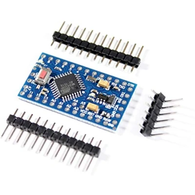Image de Paradisetronic.com Module Pro Mini avec Microcontrôleur Atmel AVR ATmega328P, 3.3V 8MHz, Carte de développement Compatible Arduino