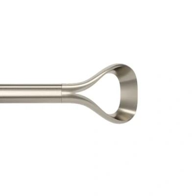 Image de Umbra Loop Tringle à rideau réglable de 2,5 cm, 107 305 Effet nickel