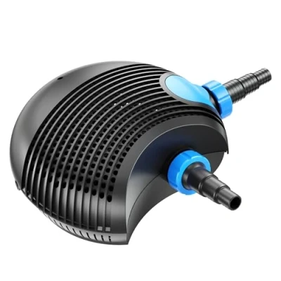Image de SunSun CTF 16000 SuperECO Pompe de bassin Débit max. l/h Consommation 140 W Hauteur refoulement 7,5 m Filtration Cours d’eau Écumeur