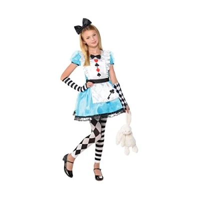Image de amscan 6 8 Ans Costume Alice 1 pièce, 9901799, Multicore