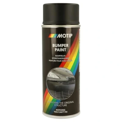 Image de MOTIP 04073 Peinture / vernis sur plastique Kompakt blue glossy 400 ml 400ml noir