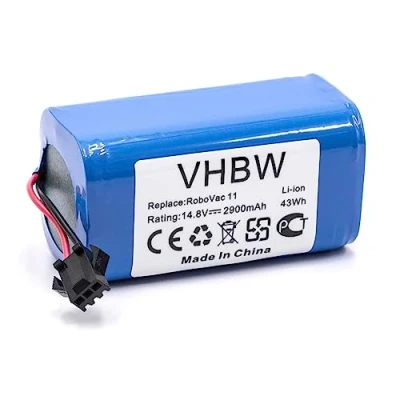 Image de vhbw Batterie Compatible avec Proscenic 850T, 850P Robot électroménager (2900mAh, 14,8V, Li ION)