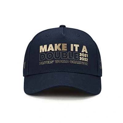 Image de Red Bull Racing Oracle x Puma Casquette Max Verstappen Champion du Monde 2022 Marine Bleu Unisex Taille Unique