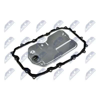 Image de NTY FSF VW 001 Kit de filtres hyrauliques, transmission automatique avec joint d&#039;étanchéite AUDI: Q7, VOLKSWAGEN: Touareg I, PORSCHE: Cayenne
