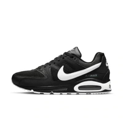 Image de Nike Homme Air Max Command Chaussures de Running Compétition, Multicolore (Blanco/Negro), 40 EU