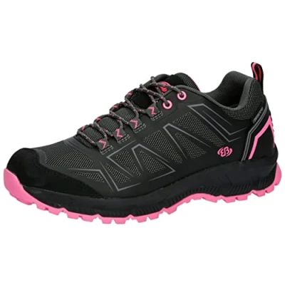 Image de Brütting Femme Mount Kimball Chaussures de Course Cross, Noir/Rose, 43 EU