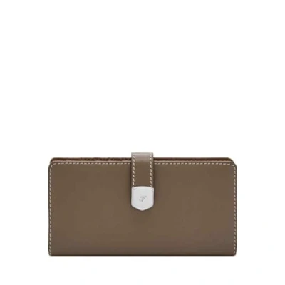 Image de Fossil Lennox, Accessoire de Voyage Portefeuille à Double pli Femmes, Gris, s