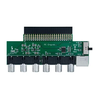 Image de Mcbazel RGBS Video Booster Audio Signal Output Board for NEC PC Engine/TurboGrafx 16 Console