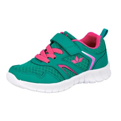 Image de LICO SKIP Baskets basses pour enfants, Taille: 37, Türkis/pink Imitation cuir/textile