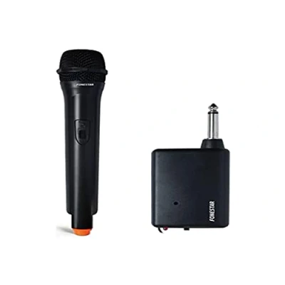 Image de FONESTAR Microphone sans Fil Main IK 163 avec RECEPTEUR À Piles
