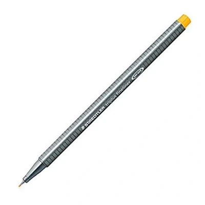 Image de Staedtler Triplus FineLiner 334 Feutre Pointe SuperFine 0,3 mm Orange Clair