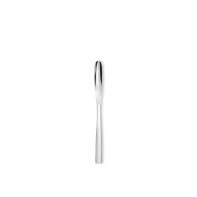 Image de Alessi Mw03/35 Dressed Cuillère à latte Macchiato en Acier Inoxydable 18/10 Brillant avec Décoration Relief, Set de 6 Pièces