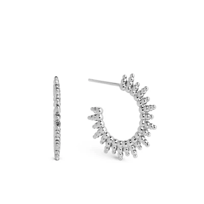 Image de Singularu Pebbles Boucles d&#039;oreilles, Femme, Taille: One Size, Plata