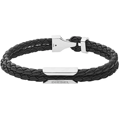 Image de Diesel Bracelet, Homme, Taille: One Size, Schwarz