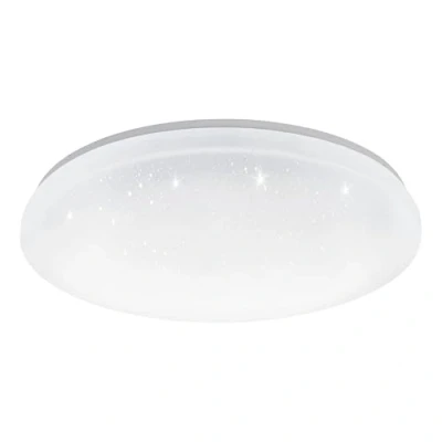 Image de Eglo connect.z Plafonnier LED connecté Totari Z, Ø 56 cm, lampe de plafond ZigBee, luminaire ciel étoilé contrôlable par appli et commande vocale, blanc chaud froid, dimmable