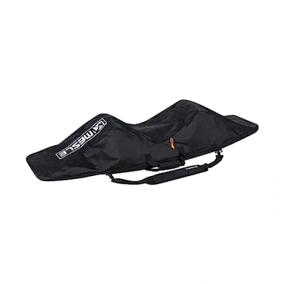 Image de Mesle Wake et Kiteboard Sac rembourré, jusqu&#039;à 146 cm de Longueur Planche avec Fixations, Wakeboard Bag Kite Board Bag, Noir