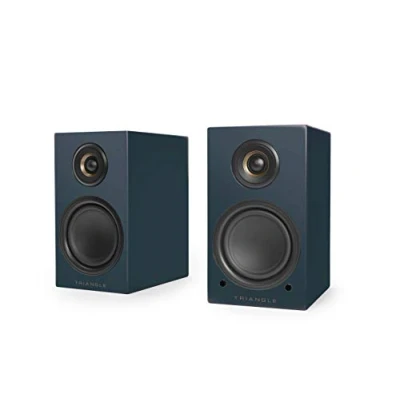 Image de Enceintes connectées Hi Fi Triangle Elara LN01A Edition Limitée Bleu Abysse Vendues à la paire Neuf
