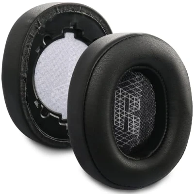 Image de Live 500 BT Coussinets d&#039;oreille de rechange en cuir protéiné compatibles avec les casques sans fil JBL 500BT doux et isolants du bruit mousse à mémoire forme