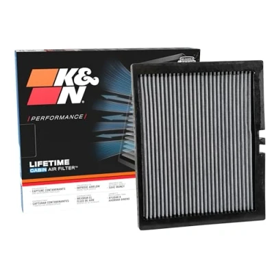Image de K&amp;N Voitures Filtre à Air Cabine Ford Edge, Fusion, Galaxy, Mondeo, S Max, Lincoln MKZ, MKX 2013 (VF2050), White