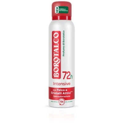 Image de Poudre de talc, déodorant en spray ambré pour hommes, formule sans alcool contenant du talc absolu, absorbe la transpiration, parfum ambré, efficacité 72 h 1 pièce 150 ml