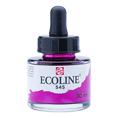 Image de Ecoline Flacon d&#039;aquarelle liquide 30 ml Violet rougeâtre 545 (11255451)