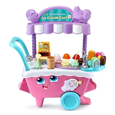 Image de LeapFrog Scoop and Learn Ice Cream Cart Deluxe (Frustration Free Packaging)