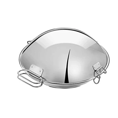 Image de Artame ART32806 Cataplana, Sauteuse, Wok Tous Feux Dont Induction, INOX 18/10, Ø 32cm