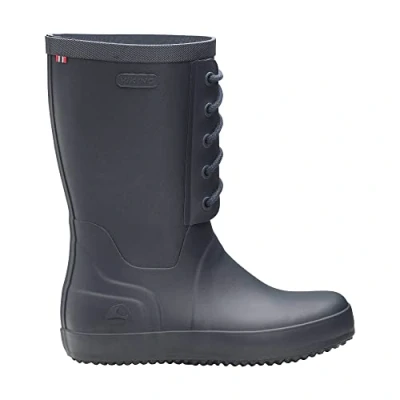 Image de Viking Retro LOGG Bottes en caoutchouc, Femme, Taille: 39, Navy Matière synthétique