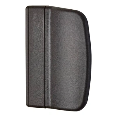 Image de SOTECH Poignée de porte balcon DOJO RAL 8019 gris brun 70 x 55 20 mm BA 48 extérieure