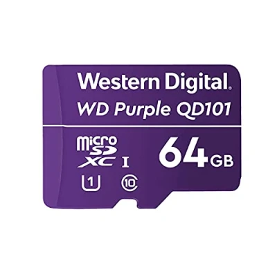 Image de Western Digital WD Purple SC QD101 64 Go MicroSDXC Classe 10 Neuf