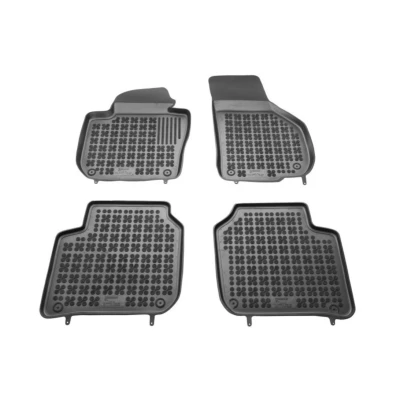 Image de REZAW PLAST 200208 Ensemble de tapis sol Caoutchouc avant et arrière 4 noir Sur mesure SKODA: Superb II 5 portes