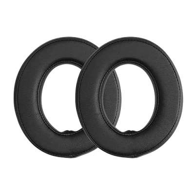 Image de kwmobile 2X Coussinet Compatible avec Corsair HS50 HS60 Pro HS70 HS75 Coussinets en Mousse pour Casque Audio Noir