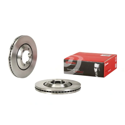 Image de BREMBO 09.E537.10 Disque de frein 280 27 6 ventilé l&#039;intérieur ISUZU: D Max II Pick up