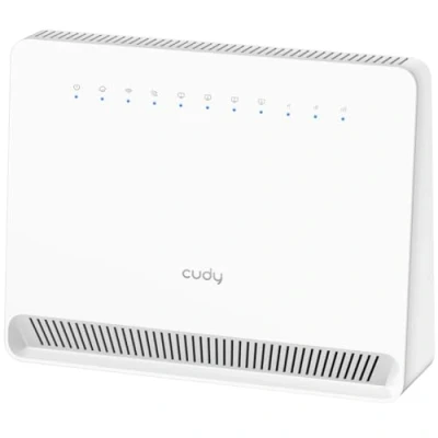 Image de Cudy Routeur Wi Fi 4G LTE Advanced Cat 12 AX3000 6 avec fente SIM 1,2 Gbit/s vitesse 4 G, 3,0 Gbit/s, x MIMO, OpenVPN, WireGuard, IPsec, WAN Failover, LT15E
