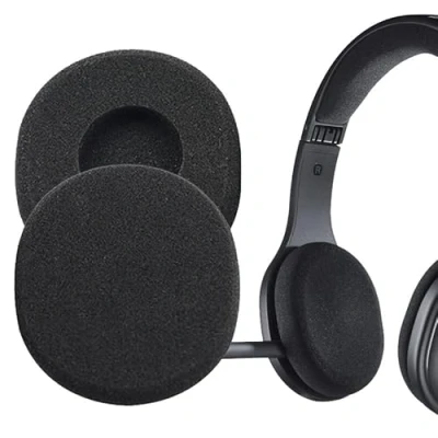 Image de Namvo Coussins d&#039;oreille de Remplacement, Oreillettes Remplacement et Tapis Mousse intérieure pour écouteurs Logitech H800