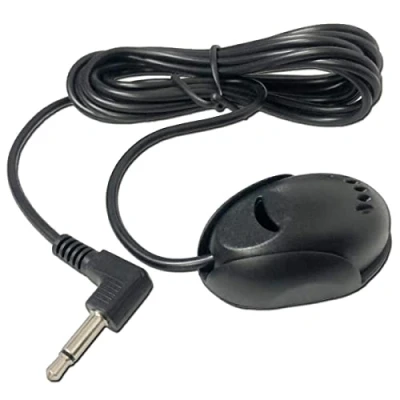 Image de iFreGo Microphone Externe, de Voiture, Externe 3,5 mm pour autoradio, Radio, DVD Navigation GPS, Bluetooth, Universel, Plug and Play