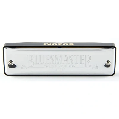 Image de SUZUKI BLUESMASTER Harmonica diatonique en Do Finition chromée